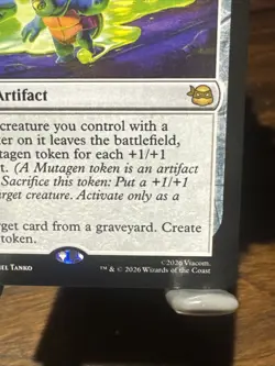 The Ooze Light Play, English Magic the Gathering MTG Teenage Mutant Ninja Turtle - Image 4