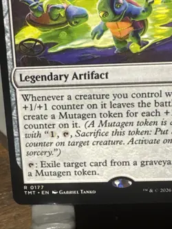 The Ooze Light Play, English Magic the Gathering MTG Teenage Mutant Ninja Turtle - Image 5