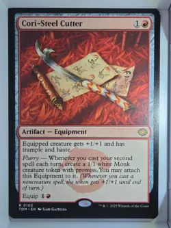 Cori-Steel Cutter - R103 - MTG - Tarkir: Dragonstorm (TDM) - Image 1