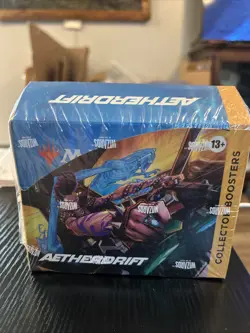 Aetherdrift Collector Booster Box Magic Sealed - Image 1