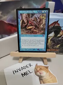 1x Volrath's Shapeshifter LP MTG Stronghold Reserve List Magic Gathering Edh Blu - Image 1