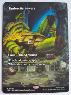 MTG Undercity Sewers (Borderless Source Material), NM/Unplayed - Image 1
