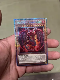 Yugioh Uria, Lord of Searing Flames MZMU-EN000 Starlight Rare 1st Edition NM - Image 1