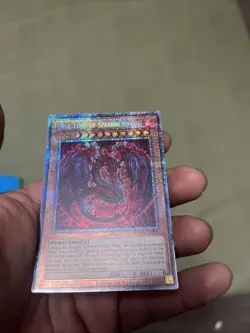 Yugioh Uria, Lord of Searing Flames MZMU-EN000 Starlight Rare 1st Edition NM - Image 2