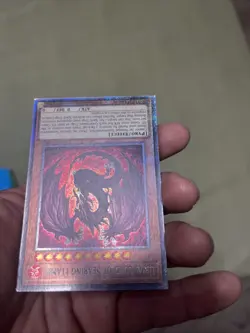 Yugioh Uria, Lord of Searing Flames MZMU-EN000 Starlight Rare 1st Edition NM - Image 3