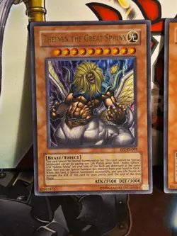 YUGIOH Sphinx collection (EP1-EN001)-(EP1-EN003) mint condition set - Image 2