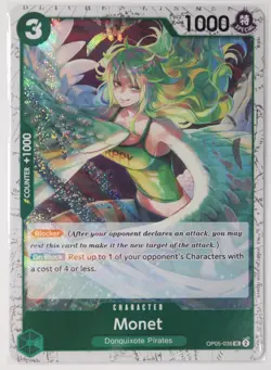 Monet (Reprint) OP05-036 UC One Piece Foil NEW Premium Best Vol 2 - Image 1
