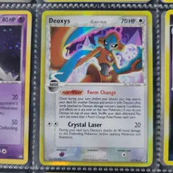 Pokemon Vintage WoTC Mixed Lot of Cards Holos Binder Pages Deoxys Latios Shiftry - Image 5