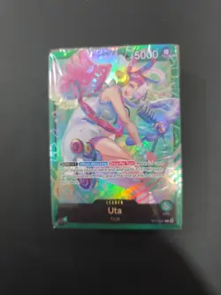 One Piece Starter Deck ST-16 Uta Green Deck Only Sealed English - No PRB-01 Pack - Image 1