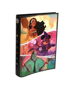 TCG Disney Lorcana Portfolio Bundle 4 Booster Packs & 1 Portfolio First Chapter - Image 3