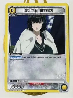 Union Arena Hellish Blizzard (019) - UE06BT: One Punch Man - Image 1