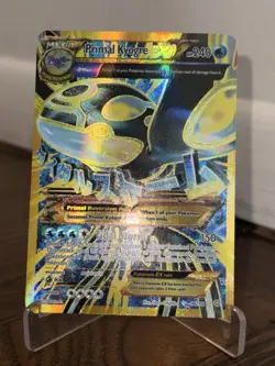 Pokemon Primal Kyogre-EX TCG Full Art Ultra Rare Card Ancient Origins 96/98 Holo - Image 1