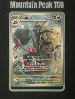 NM Grafaiai 223/193 IR - Paldea Evolved - Pokemon Card - Image 1