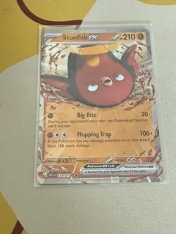 Stunfisk ex 114/217 - Ascended Heroes - Pokemon Card - Image 1