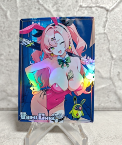 Nicole ZZZ Trading Card Waifu Goddess Story Anime Girl holo Karte Manga Full Art - Image 1