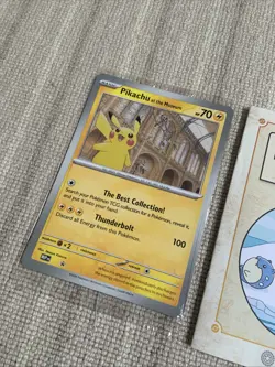 Pikachu Promo Card Natural History Museum TCG New Sealed Plus Guide 2026 - Image 2