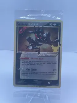 Sealed Pokemon Celebrations Greninja Star Sword & Shield Promo Cards Holo - Image 1