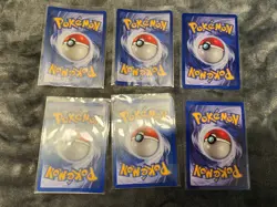 Vintage Pokemon Lot - 6 Cards - Jungle & Team Rocket HOLOS - WB Movie Dragonite - Image 4