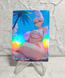 Seiko Ayase Trading Card Waifu Goddess Story Anime Girl holo Karte Manga Full - Image 1