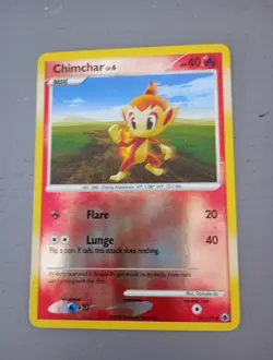 Chimchar 56/100 Reverse Holo - Majestic Dawn Pokemon Card - Image 1