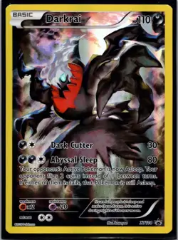 Pokemon TCG Darkrai XY Black Star Promo Rare NM XY114 Dark Type Full art - Image 1