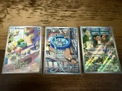 Pokemon Card Lot Bulbasaur, Charmander, and Squirtle Trio - Image 1