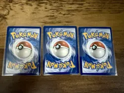 Pokemon Card Lot Bulbasaur, Charmander, and Squirtle Trio - Image 2