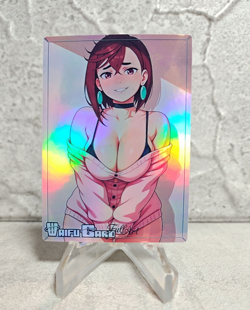 Momo Ayase Trading Card Waifu Goddess Story Anime Girl holo Karte Manga Full - Image 1