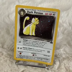 Dark Persian Pokemon Card WOTC Black Star Promo #17 Holo SWIRL 2000 NM - Image 4