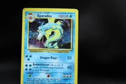Pokemon Gyarados Base Set Holo Rare 100 HP 6/102 Wizards of the Coast Card - Image 1