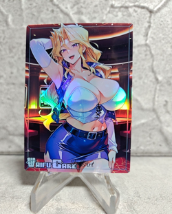 Mai Valentine Trading Card Waifu Goddess Story Anime Girl holo Karte Manga Full - Image 1