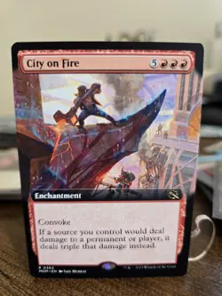 City on Fire (Extended Art) March of the Machine Regular - Image 1