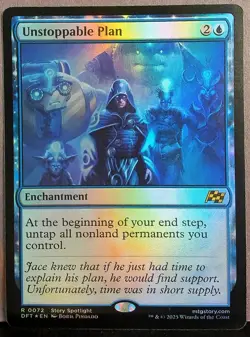 Unstoppable Plan 072 FOIL Aetherdrift NEAR MINT EN - Image 1