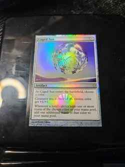 Caged Sun New Phyrexia Foil - Image 1