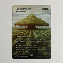 Magic The Gathering TLE The Banyan Tree Borderless - Image 1