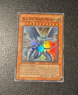 Yugioh: Blue Eyes Shining Dragon MOV-EN001 NM - Image 1
