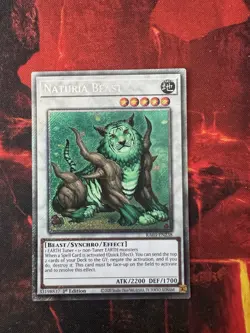 YU-GI-OH! - Naturia Beast - RA03-EN238 - 1.Auflage - Prismatic Secret Rare - Image 1