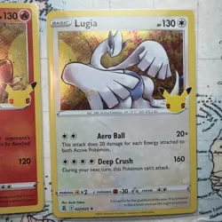 Ho-oh and Lugia Celebrations HOLOS 2 Card Set!! - Image 2