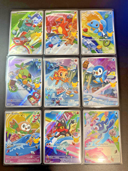 Pokemon TCG First Partner Illustration Collection 2026 Promos Full Set 9 Cards - Image 1