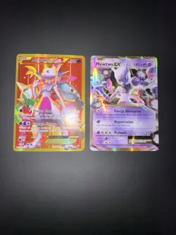 Pokemon Mewtwo EX 164 & 52 Holo Cards Lot of 2 2015-16 English - Image 4