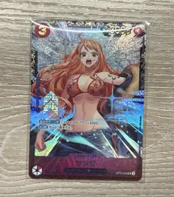 One Piece Card Sanji Nami Alternate Art Flagship Battle OP10-005 Japanese - Image 1