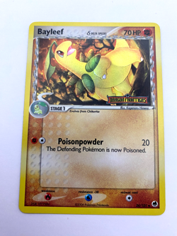 Pokemon Card - Reverse-Holo Bayleef 26/101 EX Dragon Frontiers *MP* Uncommon - Image 1