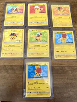 Ash’s Pikachu Pokemon Card Lot - Image 1