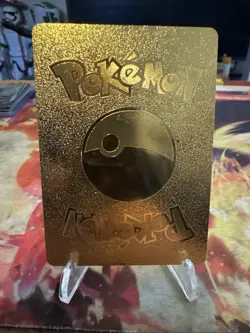 Pikachu VMAX Rainbow Gold Pokemon Card Collectible/Gift/Display - Image 2
