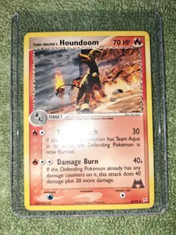 Pre-owned Pokemon Card Houndoom - Image 1