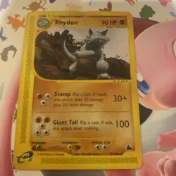 Pokemon Card - Rhydon - Skyridge - Non-Holo Rare - 29/144 - Image 1