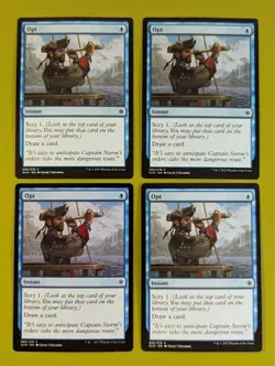 Opt x4 Ixalan 4x Playset Magic the Gathering MTG - Image 1
