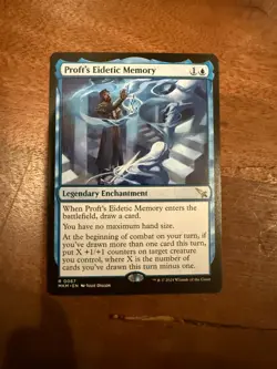 1x Proft's Eidetic Memory - Murders at Karlov Manor MTG Magic the Gathering - Image 1