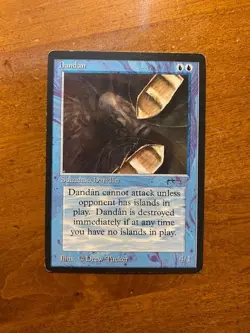 Dandan, Arabian Nights, MtG, neverr played - Excellent - Image 3