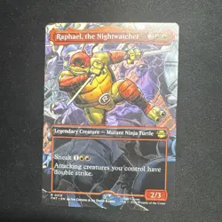Raphael, the Nightwatcher-Teenage Mutant Ninja Turtles-Borderless-Regular-213-NM - Image 1
